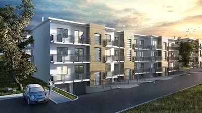 Osiedle Słoneczne na wzgórzu